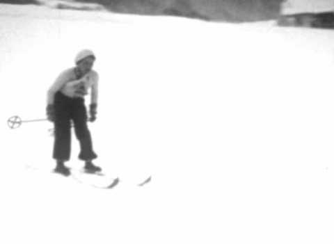 Chamonix été-hiver 37-38, ascension du Mont-Blanc et patinage | Georges Quatrain